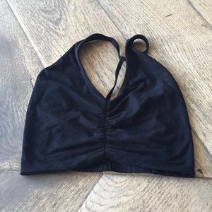Caged Back Bralette Top